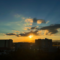 秋の夕暮れ
