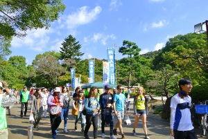 登山開始