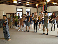 Gujo odori dance practice