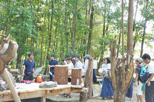 応用生物科学部（生産環境科学課程）の様子