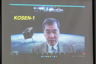 KOSEN-1衛星今井プロジェクトマネージャーによる講演