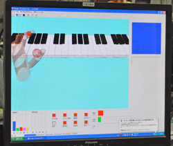 メニュー：ピアノ演奏