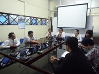 スブラス・マレット大学メディカルセンター視察