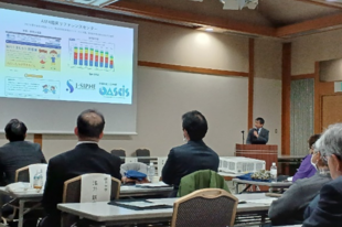 国立国際医療研究センター病院松永室長の講演の様子