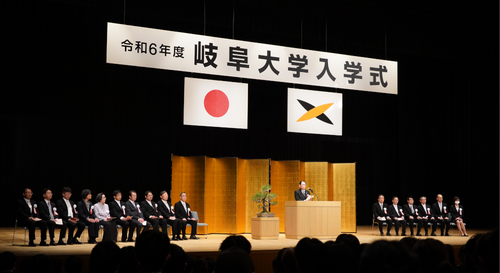 入学式の様子
