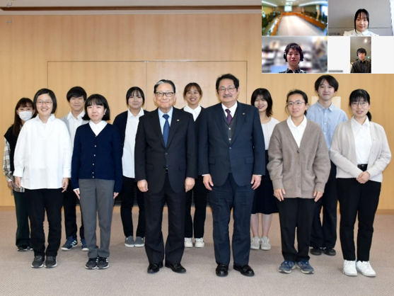 岐阜大学ブースの様子