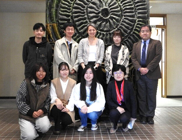 学生交流会後の記念写真