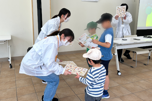 親子向けクイズ企画の様子
