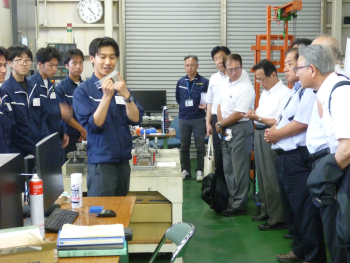 施設見学