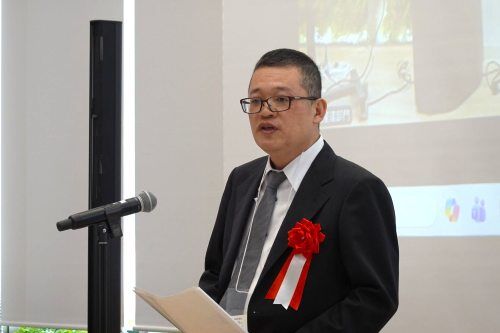 大今室長による祝辞