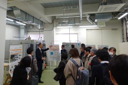 センター見学の様子