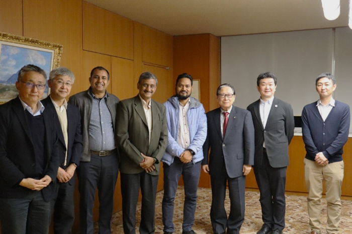 3月18日IITG教員と本学教員との集合写真