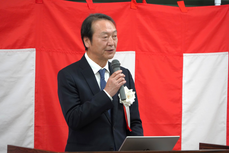 神原副学長による事業説明