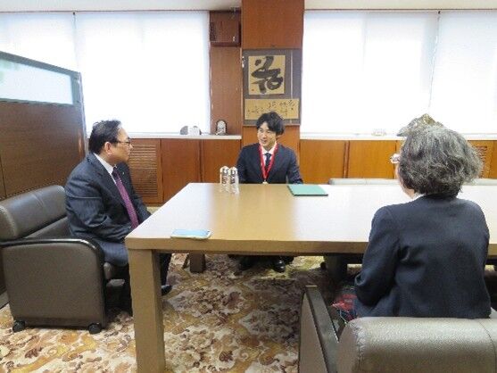 懇談の様子
