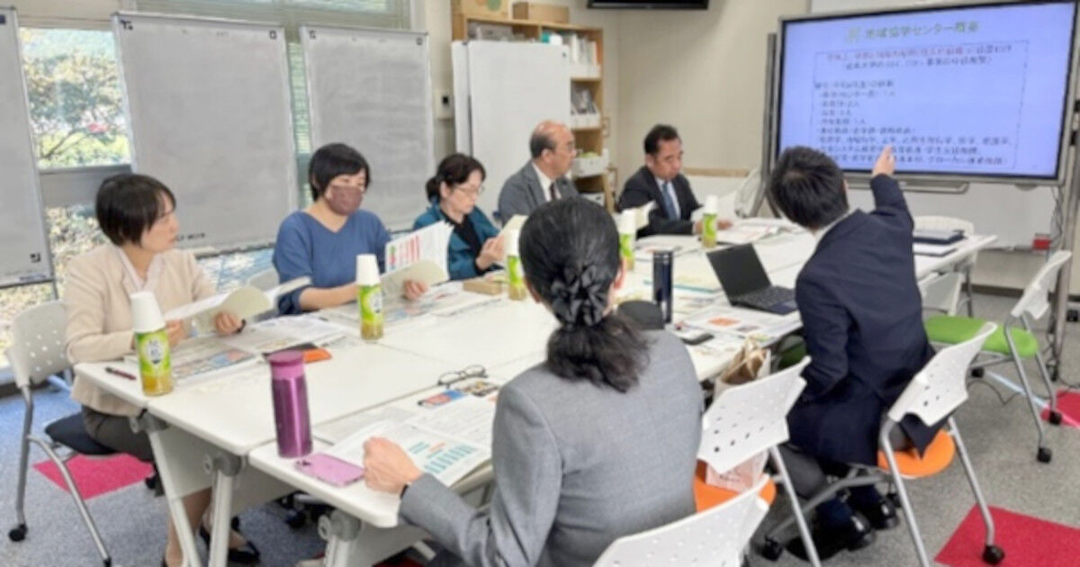 熊本市教育委員会がぎふ地域学校協働活動センターの視察に訪れました
