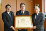 地域協学センター益川教授が社会教育功労者表彰を受賞
