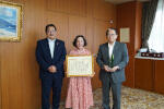 大藪千穂　副学長（多様性・人権・図書館担当）が第8回女性技術者育成功労賞を受賞しました