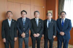 日本農薬株式会社 岩田代表取締役社長と懇談を行いました
