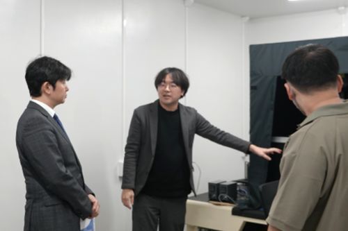 生命科学棟視察