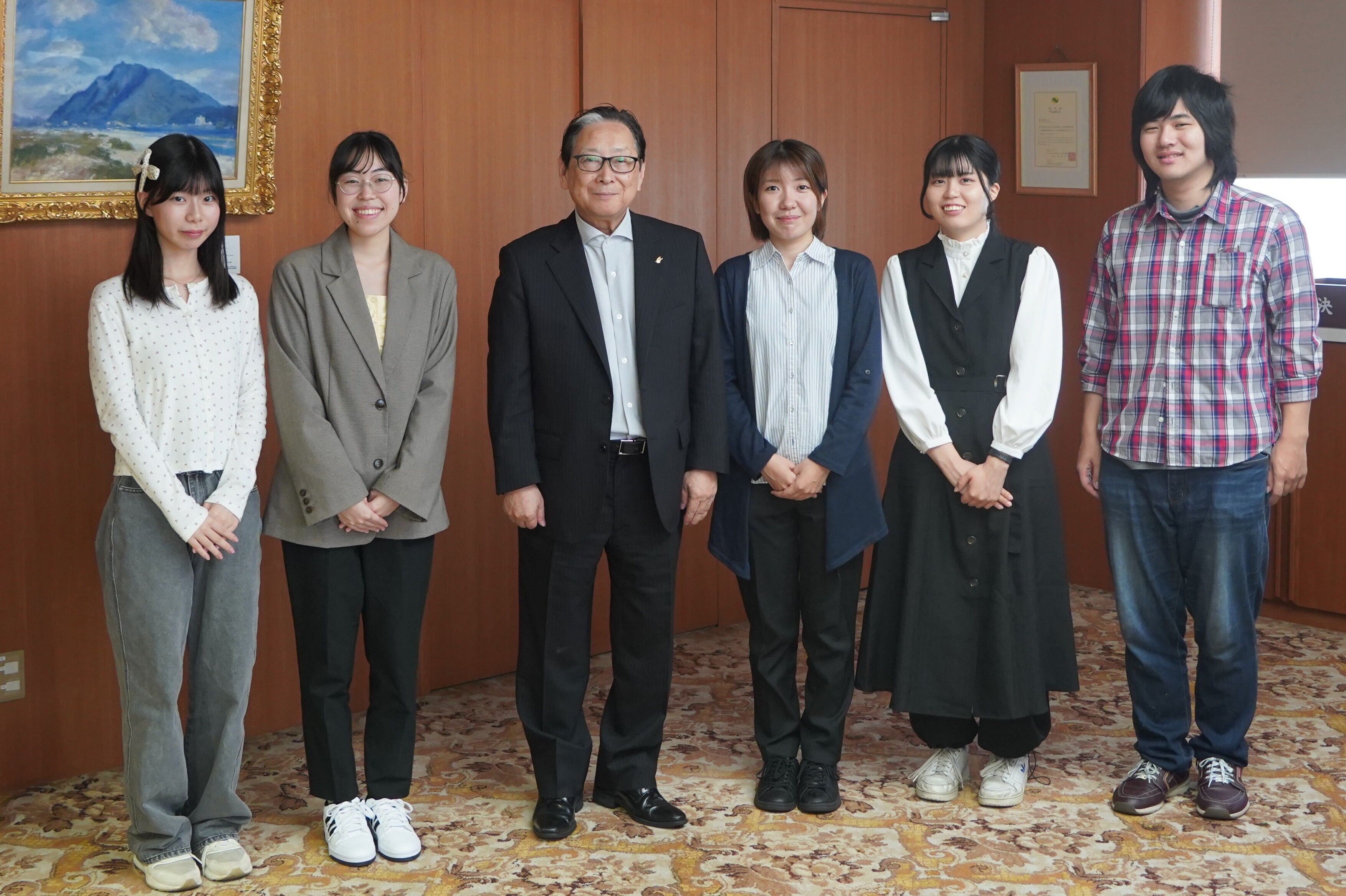 学生防災サークル「たすく」の皆さんが活動報告に来てくれましたのアイキャッチ画像