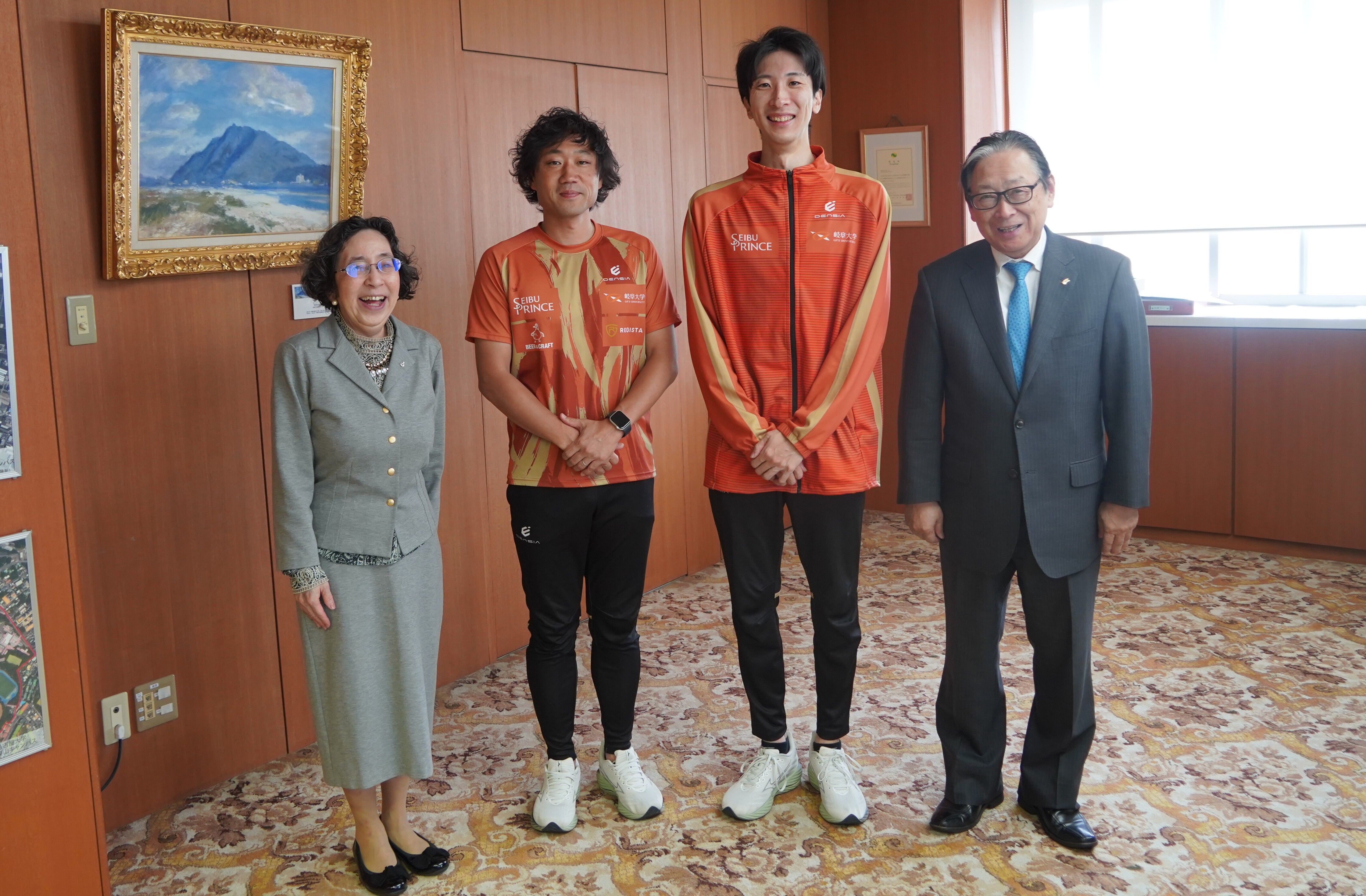 赤松諒一選手（本学教育学研究科修了）とのスポンサー契約を更新しましたのアイキャッチ画像