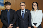 県費留学生との面談を行いましたのアイキャッチ画像
