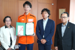 本学教育学研究科を修了した赤松諒一さんがパリオリンピックの日本代表選手に内定!のアイキャッチ画像