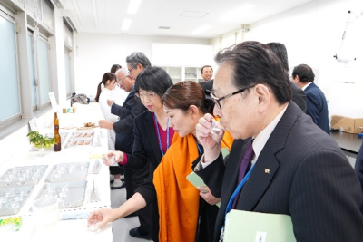 東海国立大学機構経営協議会委員を対象とした岐阜大学学内視察を実施のアイキャッチ画像